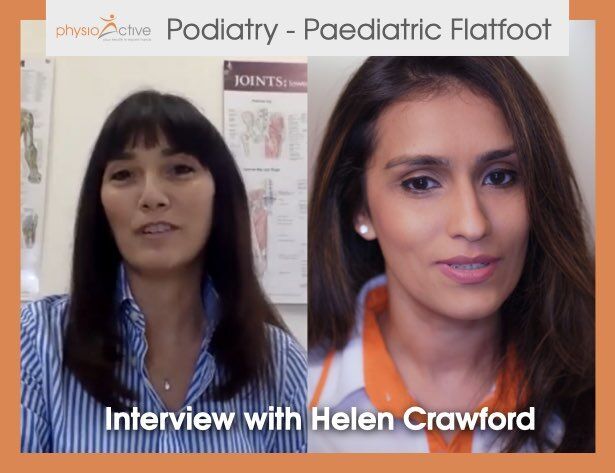 Podiatri dan fisio membantu flatfeet menggunakan insol